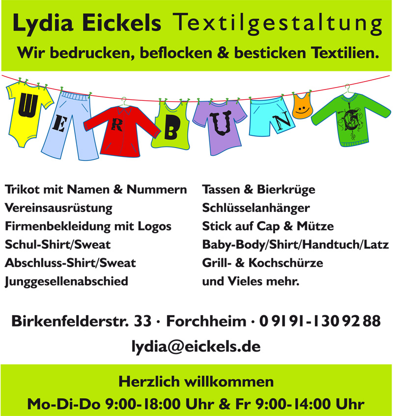 Lydia Eickels - Textilgestaltung